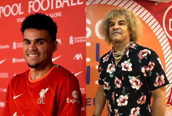 El colombiano Carlos Valderrama fue uno de los que descubrió y ayudó a Luis Díaz en sus inicios, pero "El Pibe" no se agrega crédito por ello y se lo da a otra persona.
