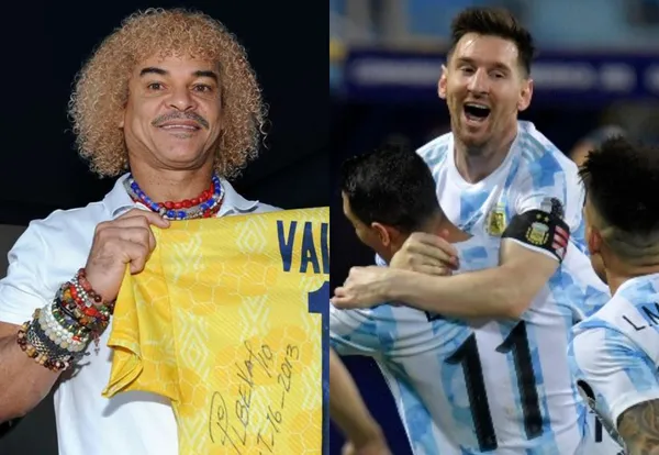 El colombiano Carlos Valderrama no solo fue un crack como jugador, también lo ha sido en los negocios y siguió los pasos de Lionel Messi para meterse en el tema de los licores de alta calidad.
