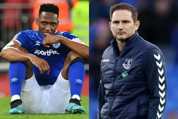 El colombiano no da buenas noticias en el Everton del entrenador Frank Lampard.