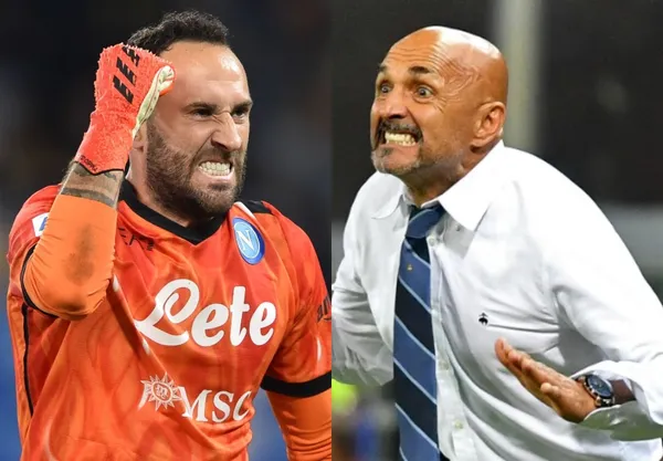 El colombiano David Ospina selló una importante victoria de su equipo en Italia y se acerca a conquistar un nuevo título, pese a las dudas de su entrenador hacia el.