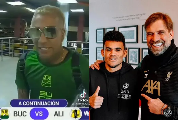 El colombiano Dayro Moreno se volvió viral por su particular estilo cargado de exageración al momento de llegar a su nuevo equipo y lo compararon con la humildad que destila Luis Díaz.