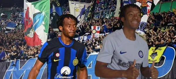 El colombiano debutó con la camiseta del Inter de Milán en Italia