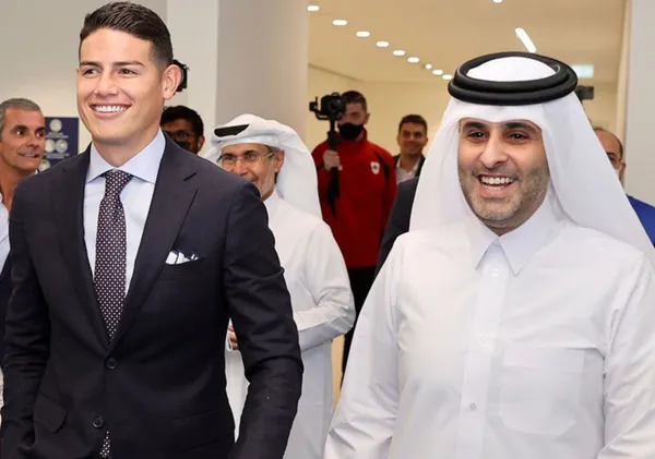 El colombiano dejó atrás los once años que estuvo jugando en Europa y ahora comienza una nueva historia de su carrera profesional en Qatar.