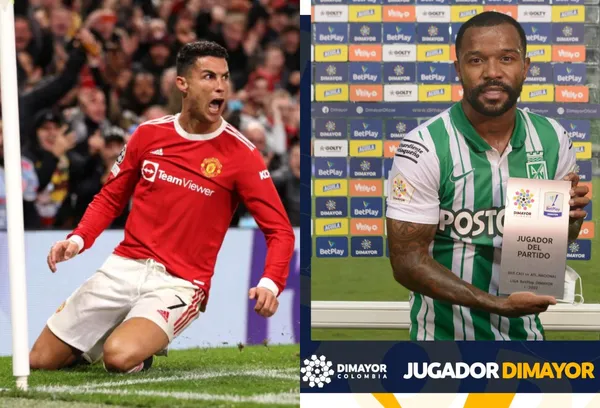 El colombiano Dorlan Pabón fue la figura de Atlético Nacional contra el Deportivo Cali y desde la DIMAYOR lo apodaron al estilo de Cristiano Ronaldo.