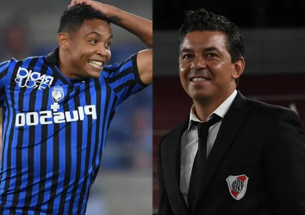 El colombiano Duván Zapata estuvo en la mira del River Plate de Argentina en sus inicios pero fue rechazado y hoy en día se arrepienten por lo costoso que es el colombiano en precios de mercado.