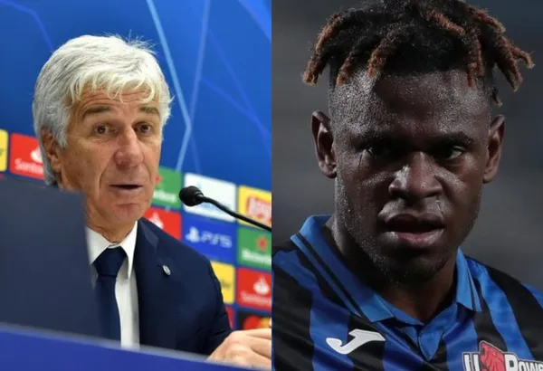 El colombiano Duván Zapata no pasa por un buen momento en Italia y su entrenador reveló cómo se encuentra de verdad.