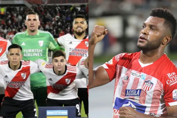 El colombiano estaría siendo seguido por River Plate para llegar el club y Junior podría perder al atacante.