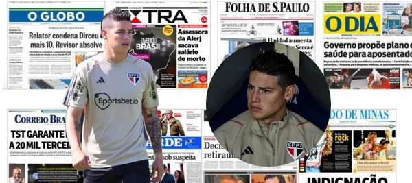 El colombiano estuvo desde el banco en la victoria 1-0 de Sao Paulo ante Flamengo en la Copa de Brasil