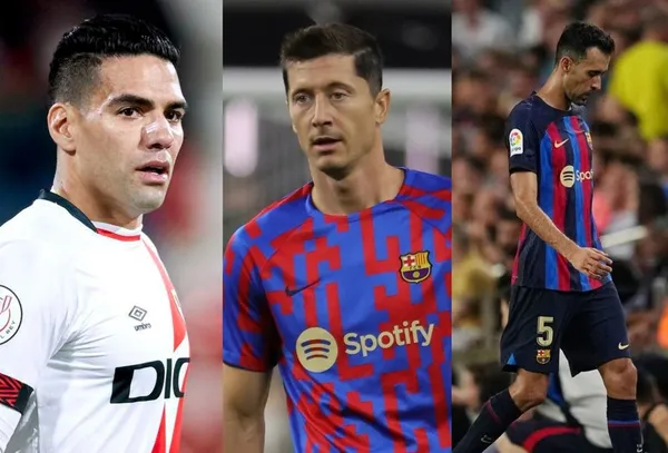 El colombiano estuvo presente en el empate de Rayo Vallecano sin goles ante el Barcelona en la liga de España