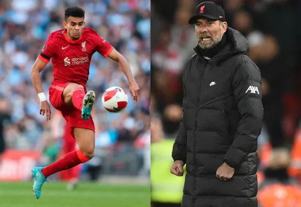 El colombiano estuvo presente en la victoria de su equipo contra Newcastle y Jürgen Klopp tuvo un gesto con él al finalizar el encuentro.