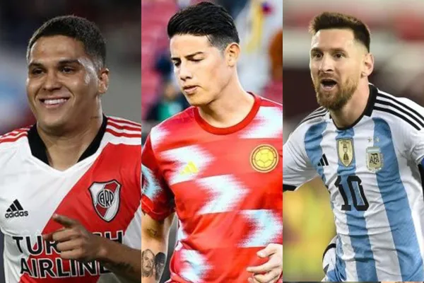 El colombiano estuvo presente con River Plate ante Argentinos Juniors