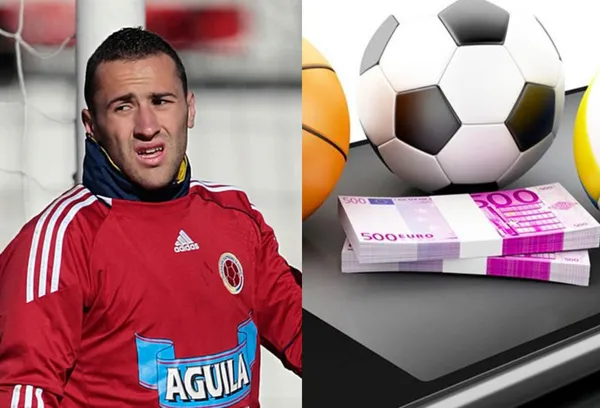 El colombiano Faryd Mondragón fue uno de los mentores de David Ospina y ahora en el retiro es imagen de una famosa casa de apuestas en Colombia llamada BetPlay.