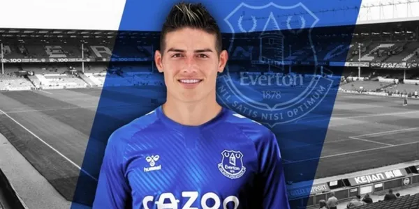 El colombiano fue bautizado por sus compañeros en el Everton y mostró sus dotes como cantante y bailarín