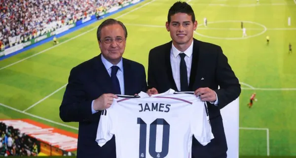 El colombiano fue incluido en el listado exclusivo de las 50 transferencias más costosas en la historia del fútbol. Pero su valor de mercado hoy en día va en un descenso abismal.