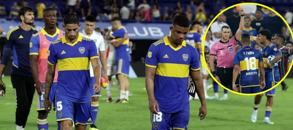 El colombiano fue de los más troncos en Boca Juniors vs Fluminense en la final de la Copa Libertadores