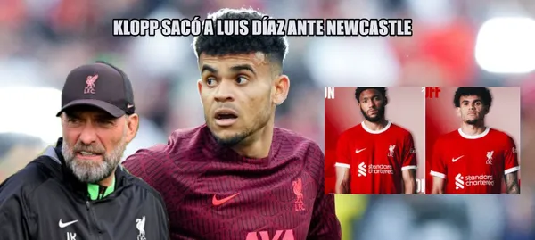 El colombiano fue reemplazo apenas en 33 minutos del partido de Liverpool ante Newcastle