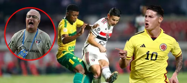 El colombiano fue titular en el partido de Sao Paulo vs Cuiabá