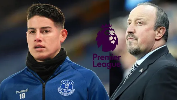 El colombiano no hizo parte del primer partido de los 'Toffees' en Premier League