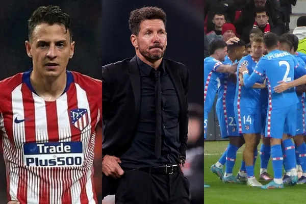 El colombiano hizo una jugada en España contra el Atlético de Madrid que dirige Diego Simeone