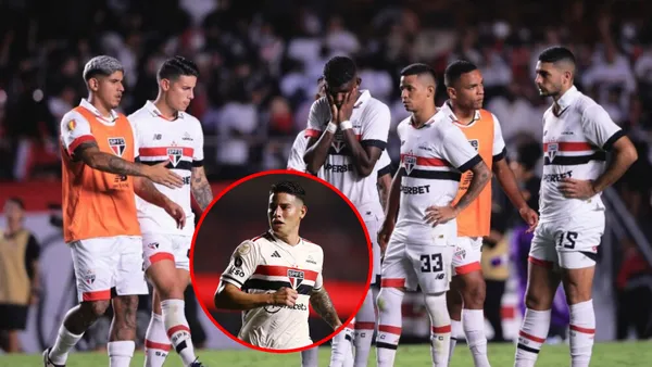 El colombiano ingresó en la segunda parte de Sao Paulo vs Norizontino (Fotos: Noticias Caracol, Semana)