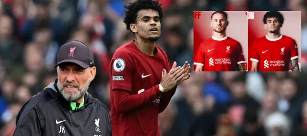 El colombiano ingresó en la segunda parte del partido que juega Liverpool ante Wolverhampton en la Premier League