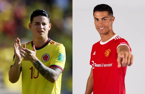 El colombiano James Rodríguez no deja de escapar de las críticas y hasta comparan lo que debería aprender de Cristiano Ronaldo.