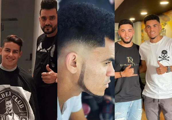 El colombiano James Rodríguez gasta grandes sumas en sus temas de imagen personal, caso contrario a Luis Díaz quien tiene otro manejo en esa área.