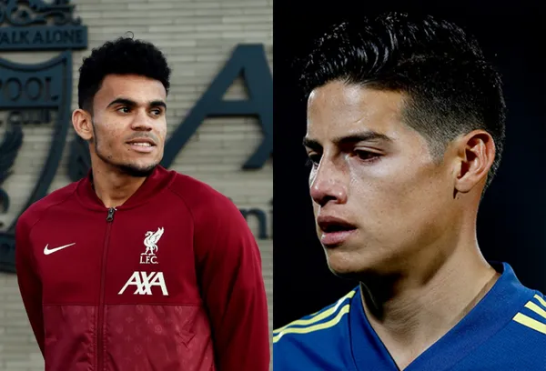 El colombiano James Rodríguez desde la distancia observa todo lo maravilloso que vive su paisano Luis Díaz y hasta añoraría volver a sentir las mieles de ser el centro de atención.