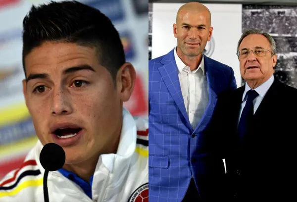 El colombiano James Rodríguez en la previa del partido del Real Madrid contra el FC Barcelona tiene su opinión con respecto al cuadro “Merengue”.