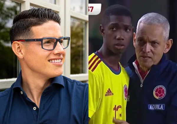El colombiano James Rodriguez no paró en elogios con Daniel Ruiz y advirtió que es una de las joyas actuales del fútbol colombiano.