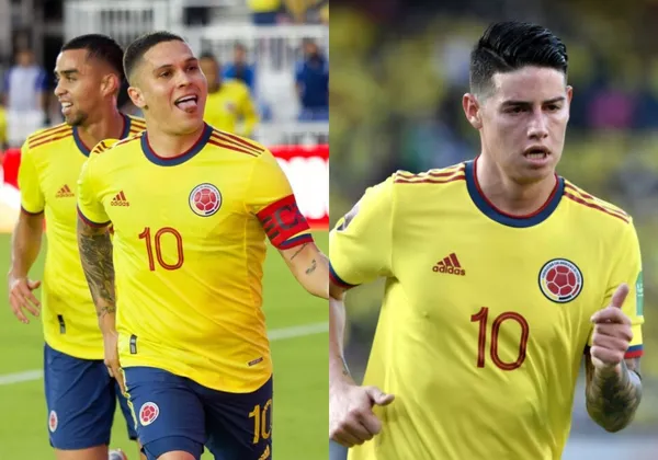 El colombiano James Rodríguez reaccionó tras conocer que volverá Juan Fernando Quintero y no quiere perder la titularidad en la Selección Colombia.