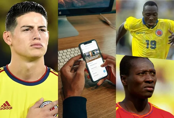 El colombiano James Rodríguez no se ha pronunciado por ahora sobre el fallecimiento de Freddy Rincón.