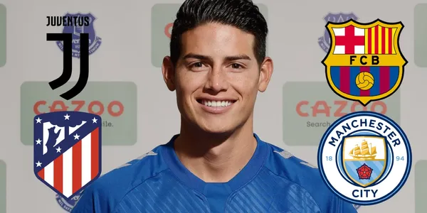 El colombiano James Rodríguez hasta ahora se habría arrepientido de llegar al Everton y mira el equipo donde quería jugar a toda costa