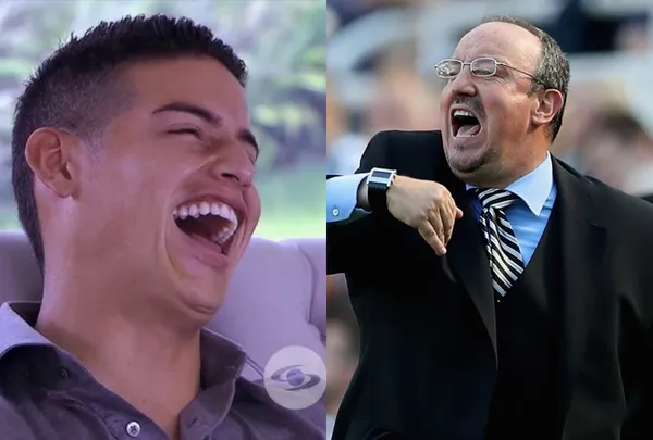 El colombiano James Rodríguez terminó demostrando que Rafael Benítez estaba equivocado sobre él y el español está recibiendo duras críticas en Inglaterra.
