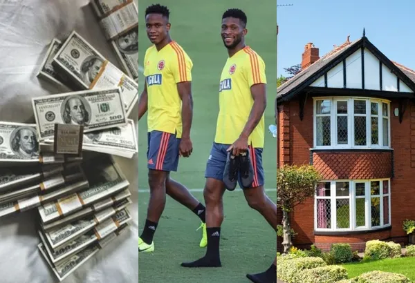 El colombiano Jefferson Lerma lleva una vida de lujos en Inglaterra.