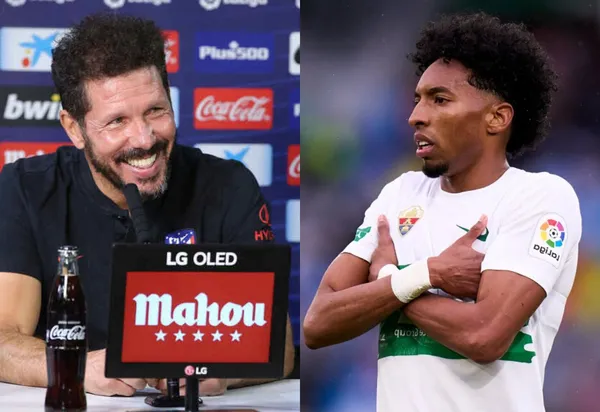 El colombiano Johan Mojica está en la carpeta de Diego Simeone para el próximo mercado de pases.