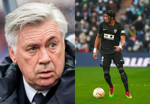 El colombiano Johan Mojica se destacó contra el Real Madrid y su actuación no pasó por debajo de la mesa frente a Carlo Ancelotti por un motivo.