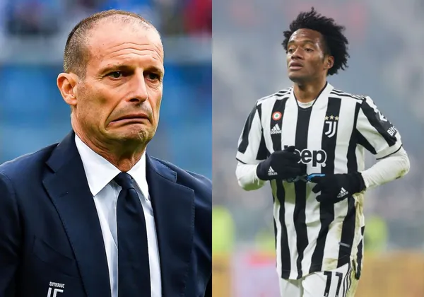 El colombiano Juan Guillermo Cuadrado le mostró a su entrenador Massimiliano Allegri cual es la posición donde se siente más cómodo para jugar en la Juventus.