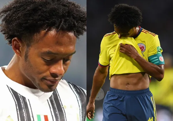 El colombiano Juan Guillermo Cuadrado no pasa por un buen momento, pese a que en la Juventus últimamente no le ha ido tan mal.