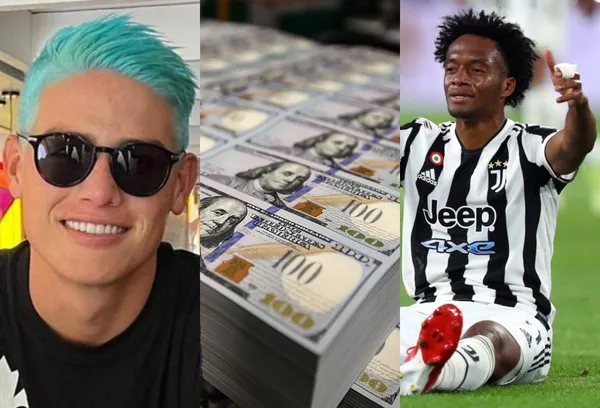 El colombiano Juan Guillermo Cuadrado se quedó en la Juventus pero tuvo un bajón de sueldo considerable.