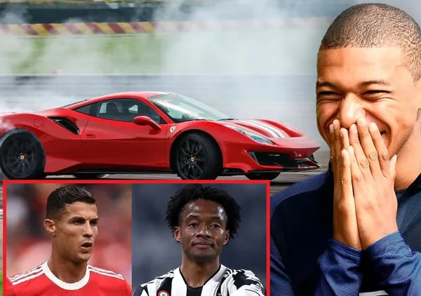 El colombiano Juan Guillermo Cuadrado tiene el mismo auto que Kylian Mbappé y Cristiano Ronaldo, pero el cafetero aprovechó una oferta gracias al portugués.