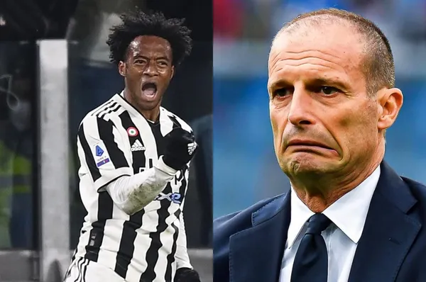 El colombiano le demostró a su entrenador con su reciente gol olímpico y lo bien que jugó; que estaba equivocado al condenarlo al banquillo de la Juventus. Massimiliano Allegri reaccionó.