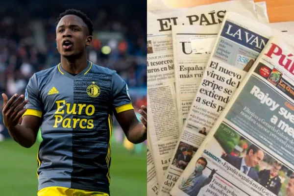 El colombiano le dio la victoria a Feyenoord tras marcar el segundo gol ante Ultrecht en la liga de Países Bajos.