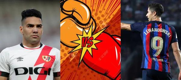 El colombiano le dio una lección a Robert Lewandoski del Barcelona