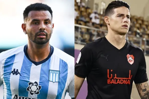 El colombiano llegó esta temporada al club Racing tras su paso por Boca Juniors