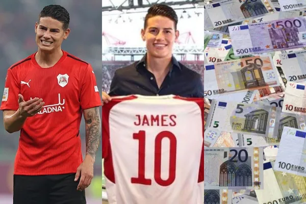 El colombiano logró salir del club de Catar tras pagar una millonaria cifra