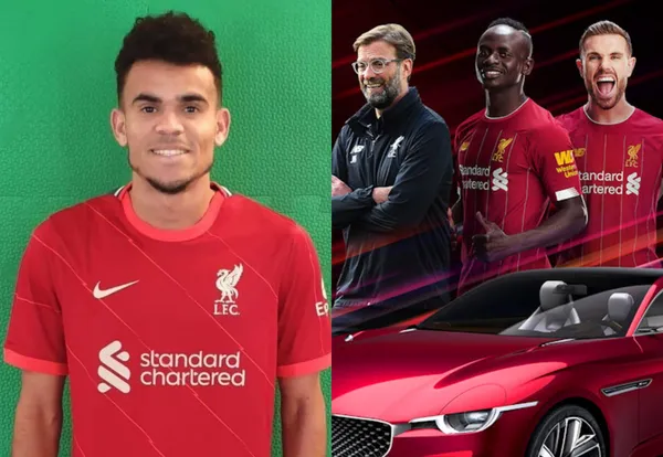 El colombiano Luis Díaz apenas llegue al Liverpool será recibido con un lujoso auto de regalo.