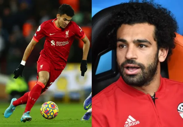 El colombiano Luis Díaz estuvo desde el inicio contra el Arsenal y Mohamed Salah comenzó desde el banquillo de suplentes.