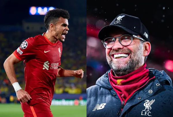 El colombiano Luis Díaz fue el jugador clave para Jürgen Klopp contra el Villarreal en la Champions League.