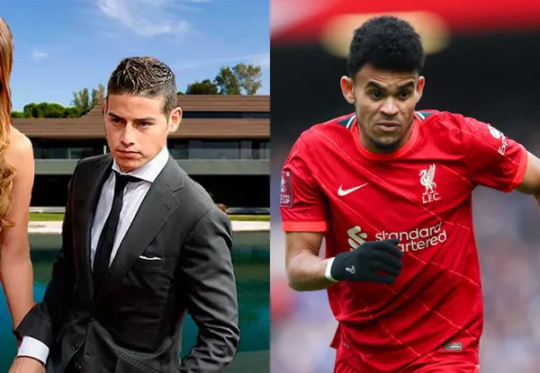 El colombiano Luis Díaz no ha querido dejarse seducir por los lujos que envuelven a su paisano James Rodríguez.